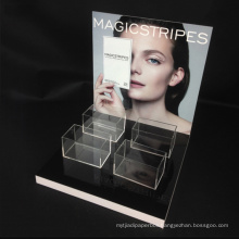 Promotional Custom Retail Countertop Acrylic Makeup Cosmetic Display Stand